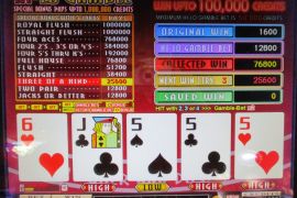 FORTUNE TIME FOUR OF A KIND BONUS PRO　76,800枚