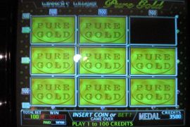 WINNING WHEEL PURE GOLD　58,700枚