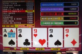 FORTUNE TIME FOUR OF A KIND BONUS PRO　409,600枚