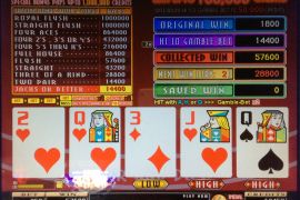 FORTUNE TIME FOUR OF A KIND BONUS PRO　57,600枚