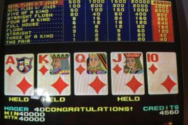 MULTI POKER  RAISE DRAW /HIGH ROLLER 400,000枚