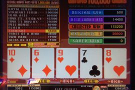 FORTUNE TIME FOUR OF A KIND BONUS PRO　115,200枚
