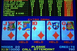 MULTI POKER  EXTRA DRAW /HIGH ROLLER　100,000枚