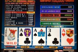 WHEEL TIMES JOKER POKER　439,200枚