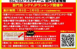 ★バイヨン 部門別シグマJPランキング開催★