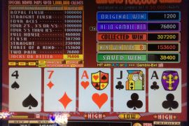 FORTUNE TIME FOUR OF A KIND BONUS PRO　345,600枚