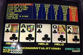 MULTI POKER  RAISE DRAW/HIGH ROLLER　400,000枚